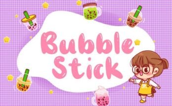Bubble Stick Font