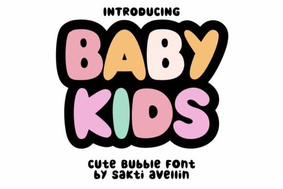 Baby Kids Font
