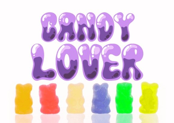 Bubble Grape Jelly Font