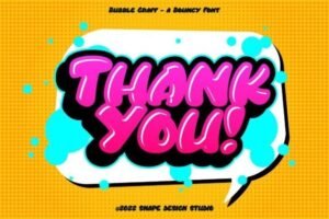 Bubble Graff Font