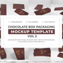The Chocolate Box Mockup Bundle Vol 2 Download