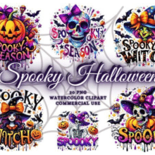 Spooky Halloween Clipart Spooky PNG