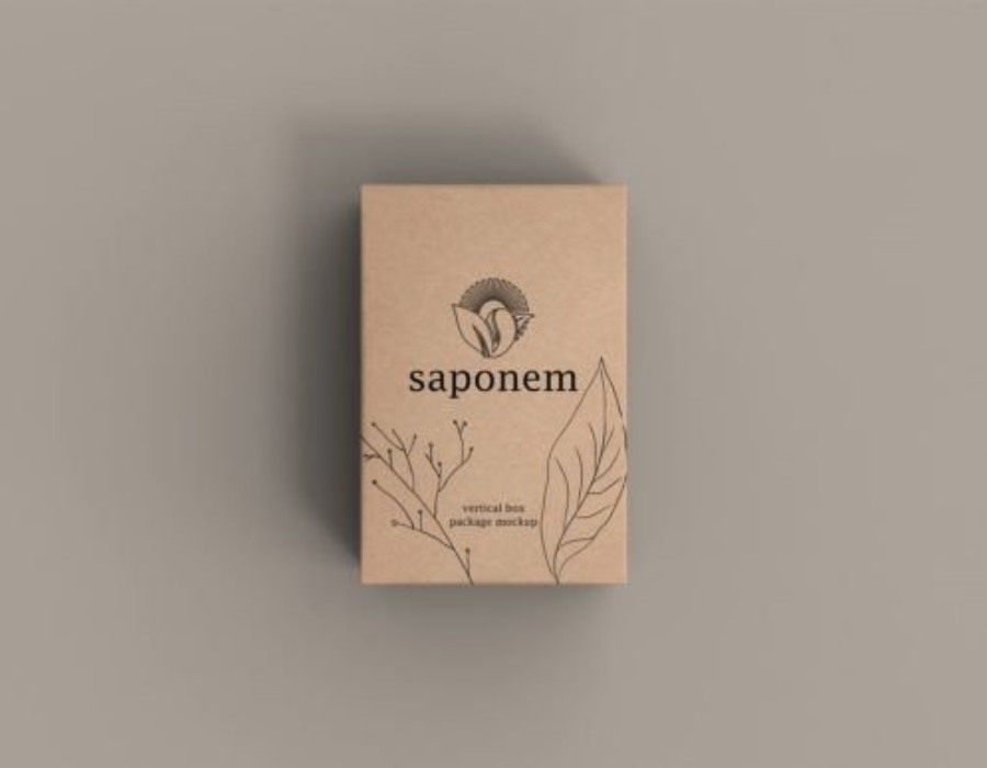 Vertical Kraft Soap Box Packaging Mockup (1)