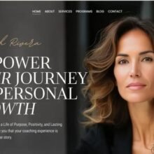 Squarespace Template Coach Website