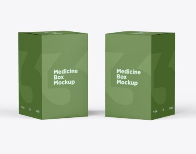 Medicine Bottle PSD Mockup
