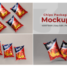 Chips Packaging Mockups