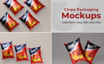 Chips Packaging Mockups