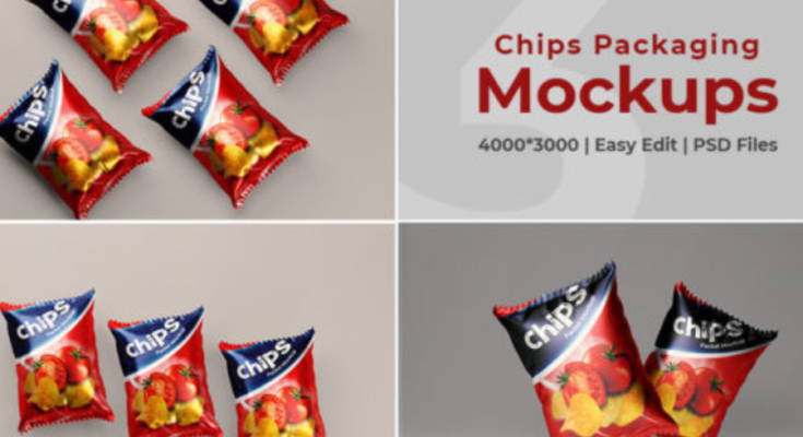 Chips Packaging Mockups