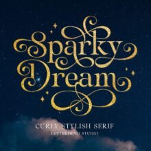 Best Sparky Dream - Curly Stylish Serif