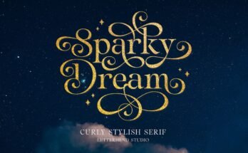 Best Sparky Dream - Curly Stylish Serif