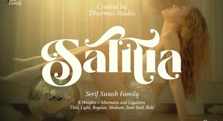 Salitia - 6 Font and Swash