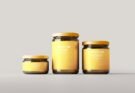 Download Amber Glass Jar Mockups