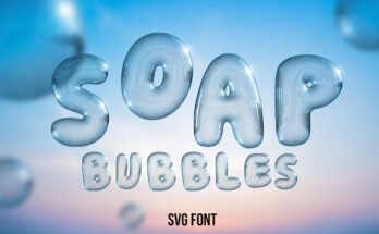 Soap Bubbles Font