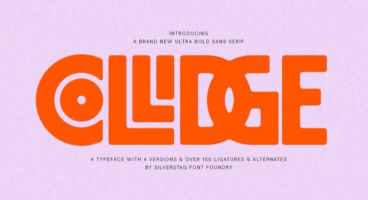 Collidge - Bold Ligature Rich Font