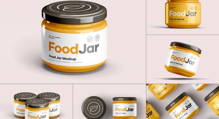 Food Jar Mock-up 2