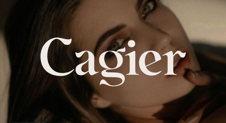 Cagier - Elegant Display Font