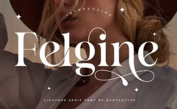 Felgine Ligature Serif Font