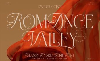 Romance Valley - Ligature Serif Font
